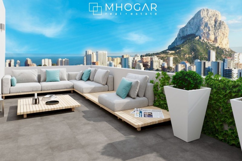 Calpe- Penthouse con 2 terrazas - Vista al mar- En Venta